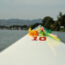 Boat tour on river Kwai in Kanchanaburi